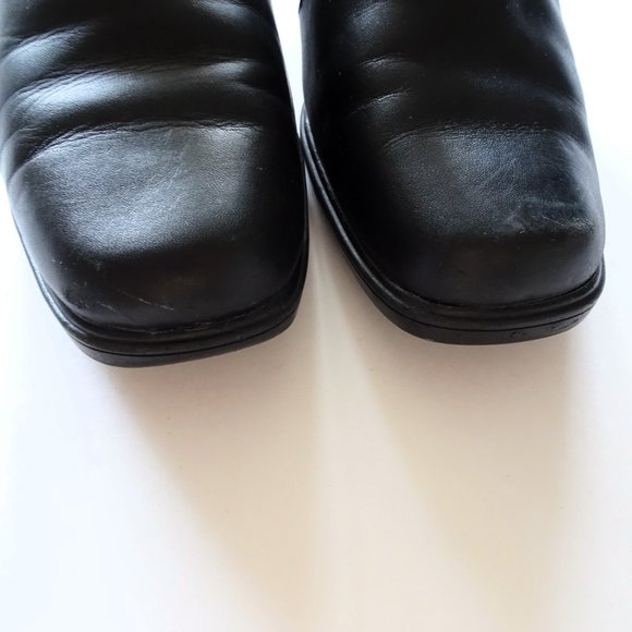 Tarantula Black Rubber Slip Resistant Work Dress Shoes - Picture 7 of 9